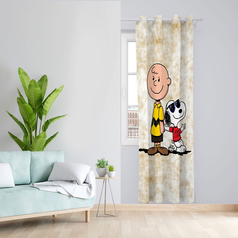 پرده مدل بچه مخمل پانچی کد 4086 سایز 140x280 سانتی متر