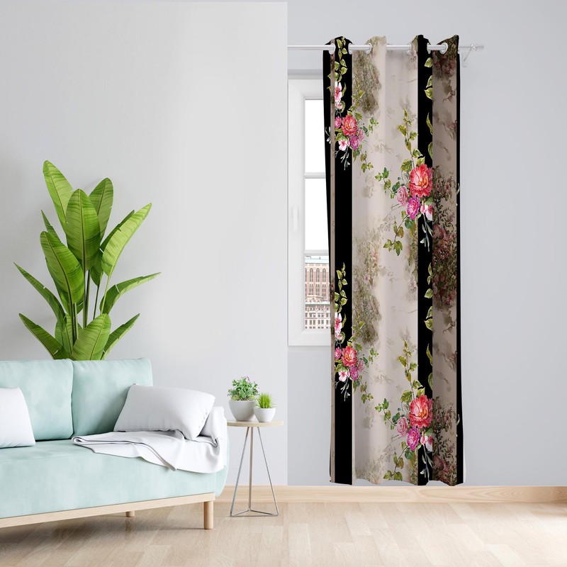 پرده مدل مخمل پانچی کد 1248سایز 140x200 سانتی متر