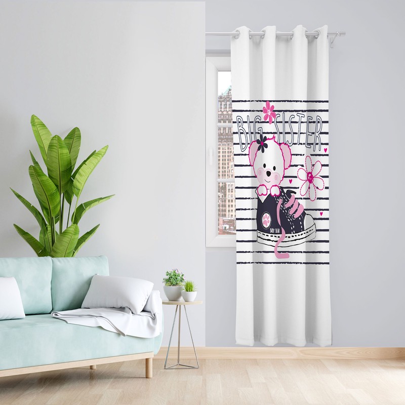 پرده مدل مخمل پانچی کد 976 سایز 140x280 سانتی متر