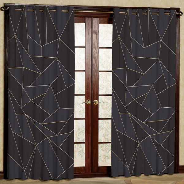 پرده مدل چاپی هازان پانچی کد 231 سایز 200x140 سانتی متر