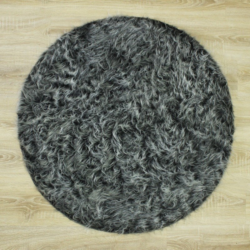 پادری آقای طرح مدل خز فانتزی سایز 110x110 سانتی متر