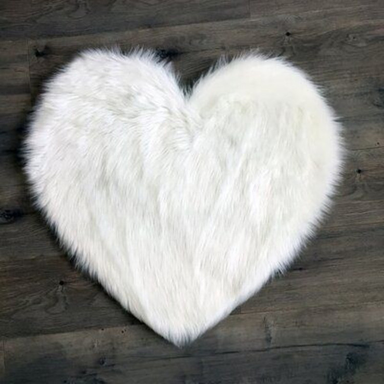 پادری آقای طرح مدل Heart سایز 80x70 سانتی متر مجموعه 2 عددی