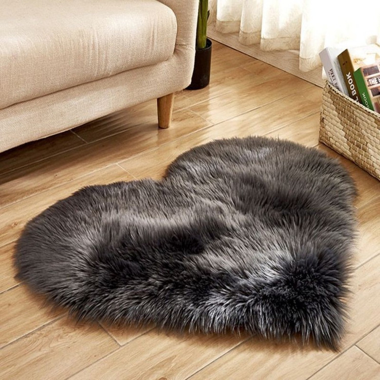 پادری آقای طرح مدل Heart سایز 80x70 سانتی متر مجموعه 2 عددی