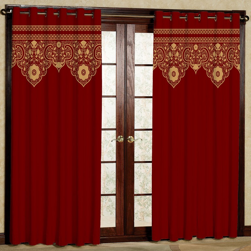 پرده مدل مخمل پانچی کد 4135k5 سایز 200x140 سانتی متر