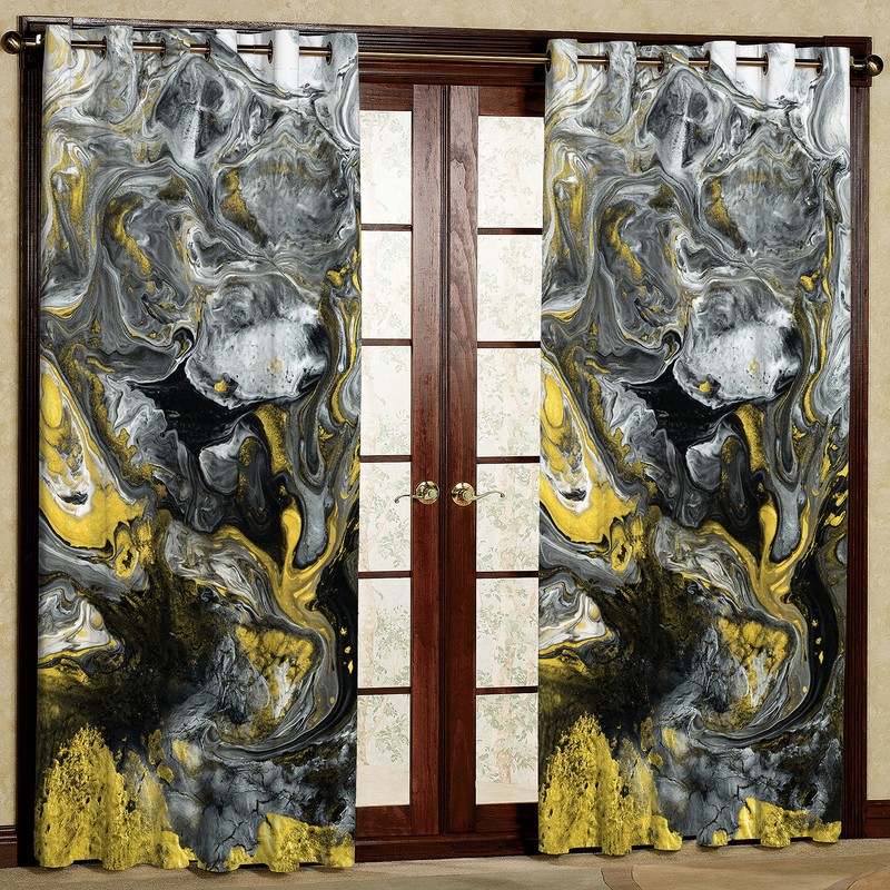 پرده مدل مخمل پانچی کد 4100T2 سایز 200x140 سانتی متر