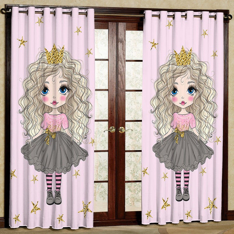 پرده مدل مخمل پانچی کد 6 سایز 140x280 سانتی متر