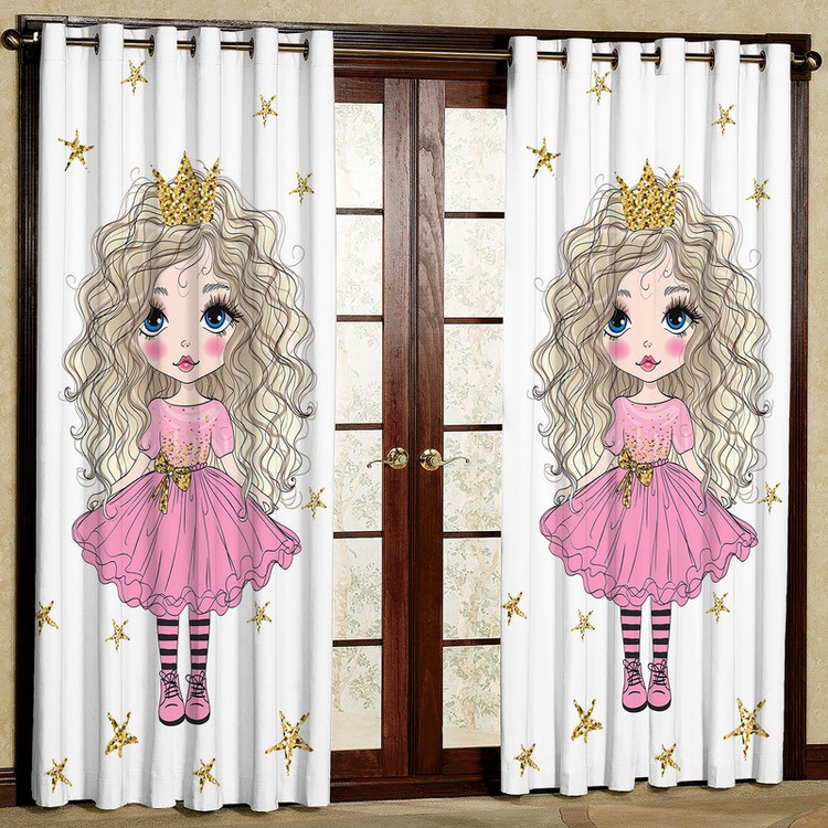 پرده مدل مخمل پانچی کد 6 سایز 140x280 سانتی متر