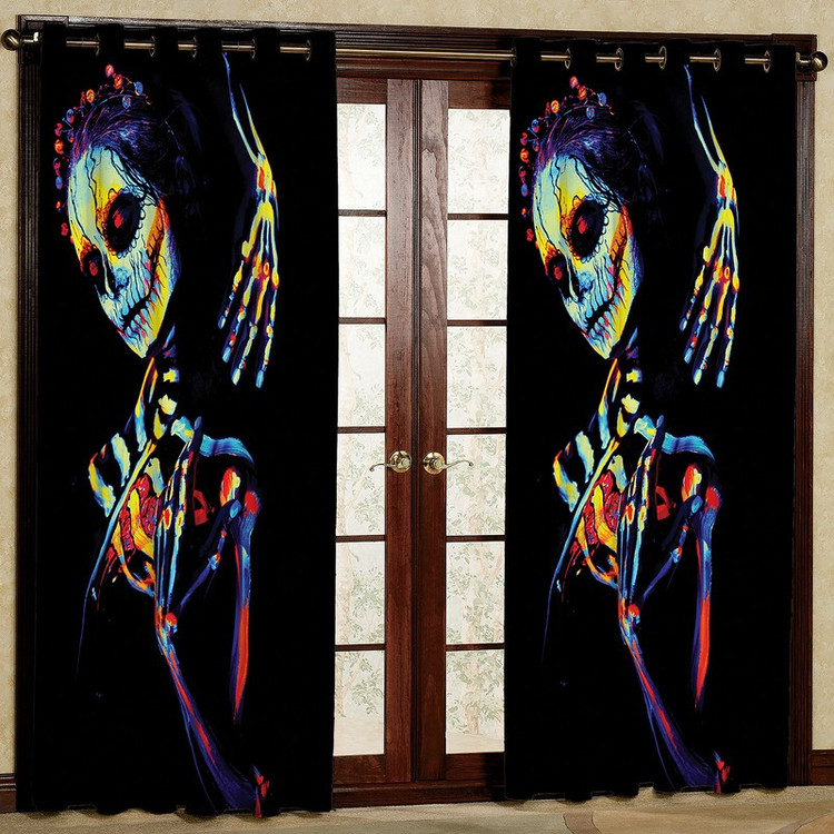 پرده مدل مخمل پانچی کد 2014 سایز 140x280 سانتی متر