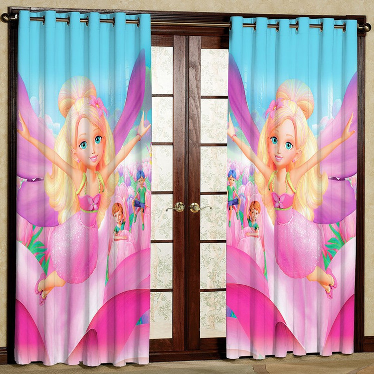 پرده مدل مخمل پانچی کد 4865 سایز 140x280 سانتی متر