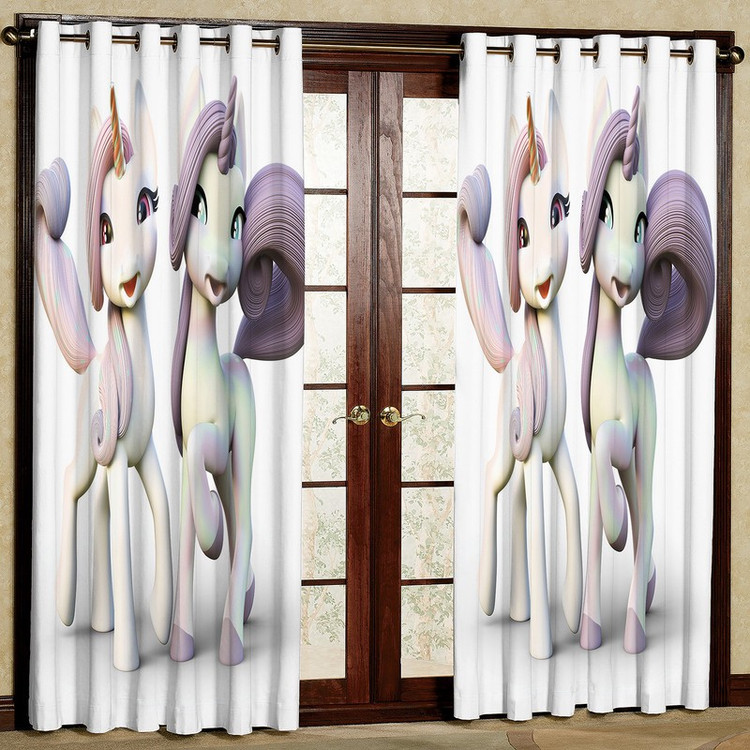پرده مدل مخمل پانچی کد 2575 سایز 140x280 سانتی متر