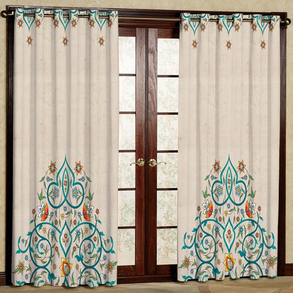 پرده مدل مخمل پانچی کد 5950 سایز 280x140 سانتی متر