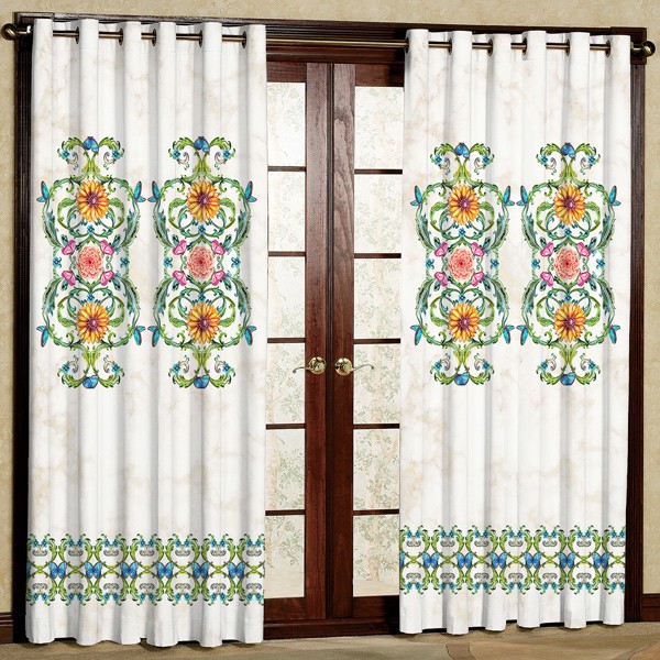 پرده مدل مخمل پانچی کد 7726 سایز 280x140 سانتی متر