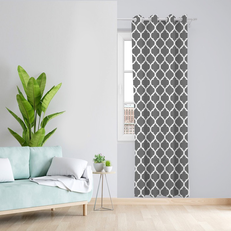 پرده طرح مدرن مدل مخمل پانچی کد L 616_t3 Z سایز 140x200 سانتی متر