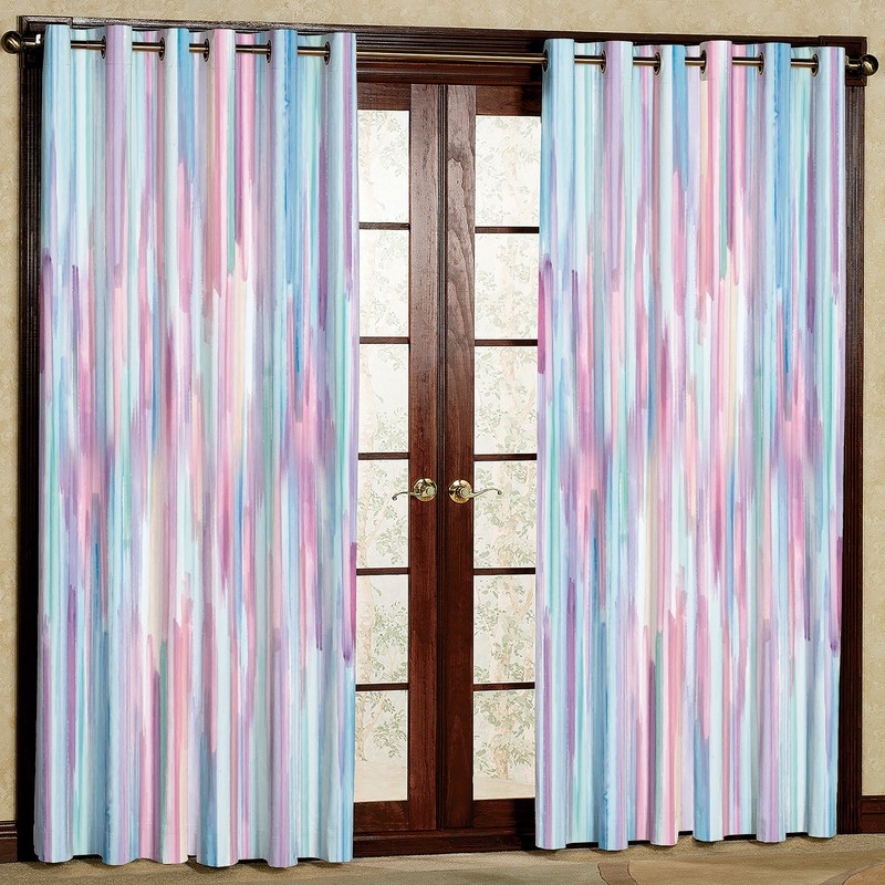 پرده مدل مخمل پانچی کد 1055a سایز 140x280 سانتی متر