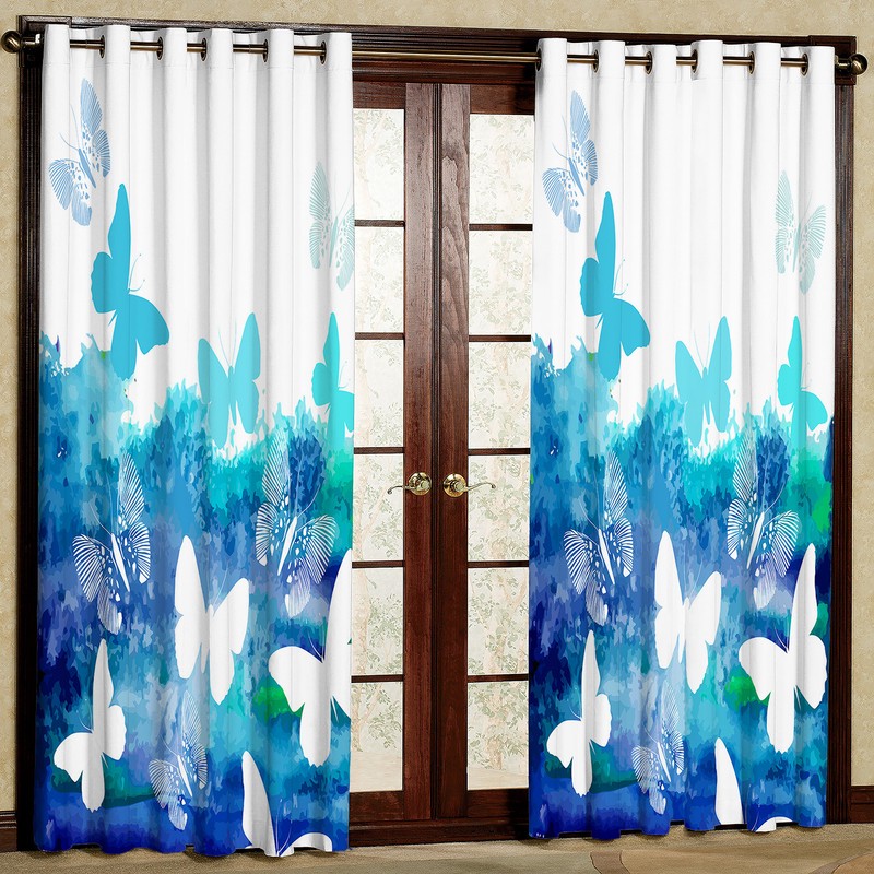 پرده مدل مخمل پانچی کد 4176k5 سایز 200x140 سانتی متر