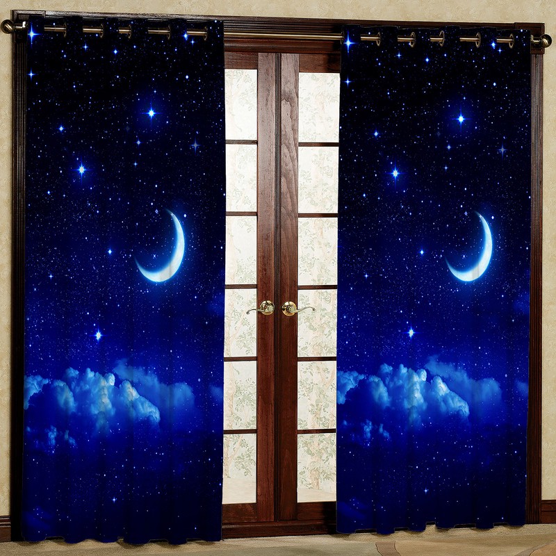 پرده مدل مخمل پانچی کد 4450 سایز 140x280 سانتی متر