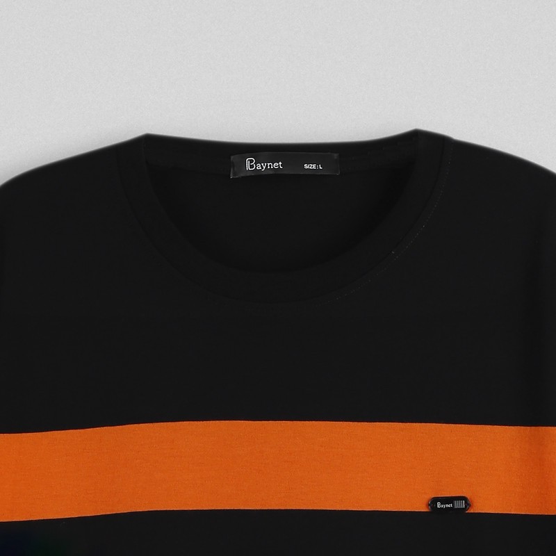 تیشرت آستین کوتاه یقه گرد مردانه باینت مدل 771