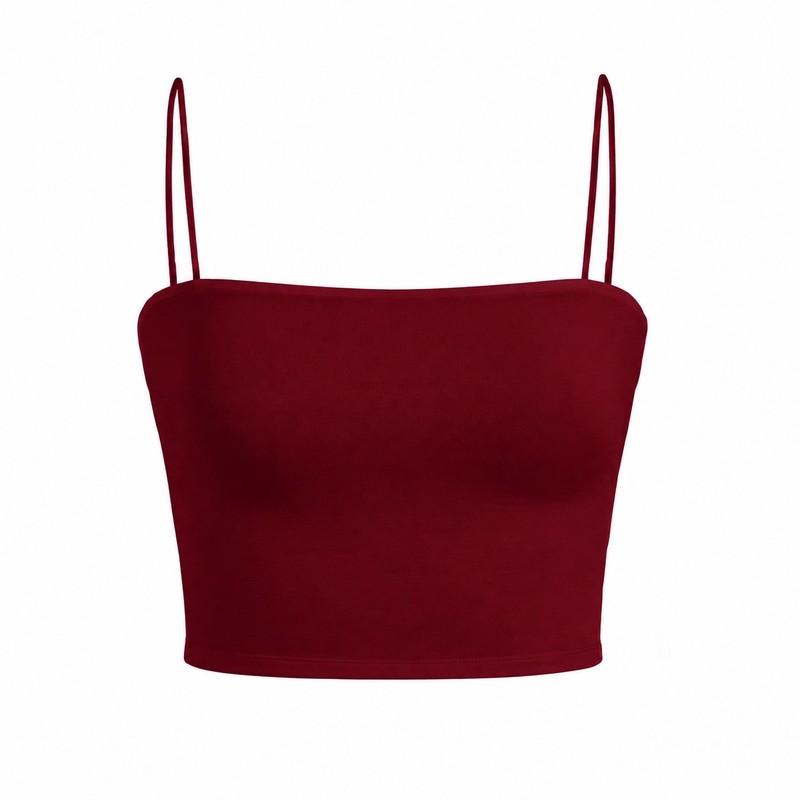 کراپتاپ زنانه مدل بند ماکارونی