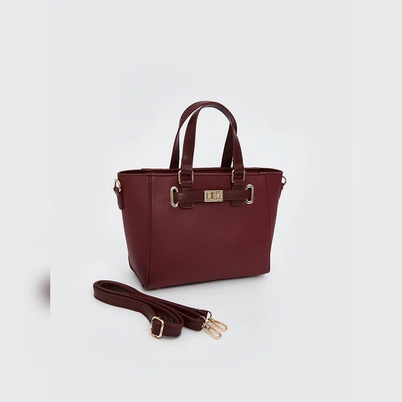 کیف دوشی زنانه ال سی وایکیکی مدل سگگ دار LW 289